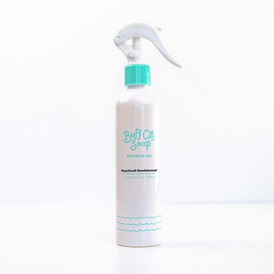 Patchouli Sandalwood Shower Oil