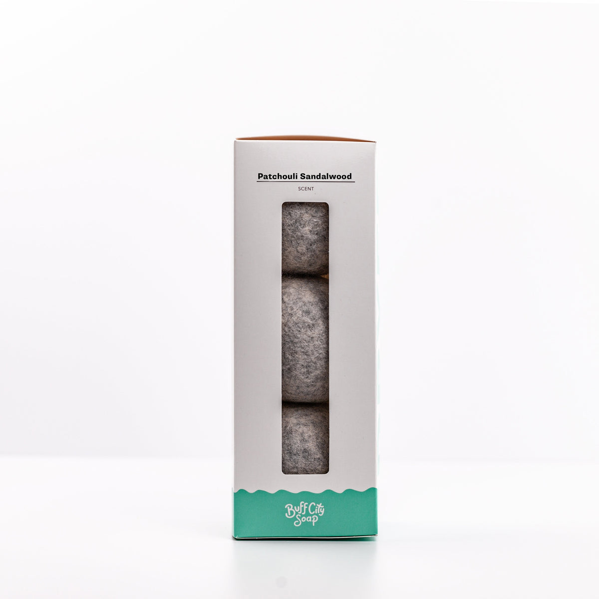 Patchouli Sandalwood Wool Dryer Balls (Set of 3)